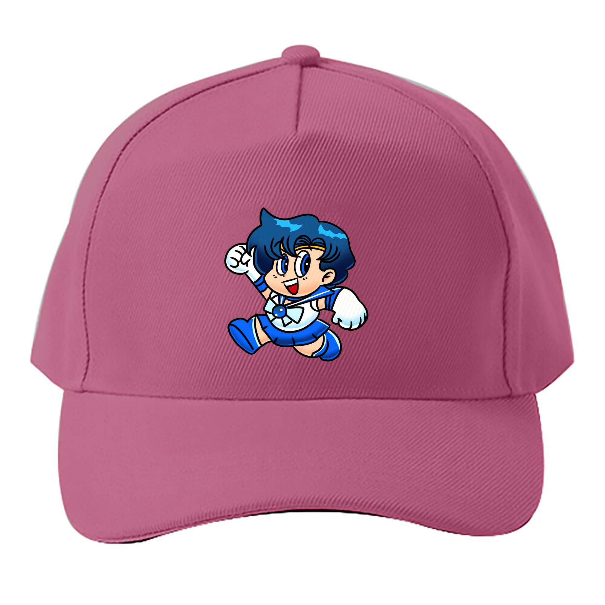 （画像用） 美少女戦士セーラームーン 水野 亜美 みずの あみ Sailor Moon Mizuno Ami ベースボールキャップ 綿100％ 男女兼用 帽子 スポーツ